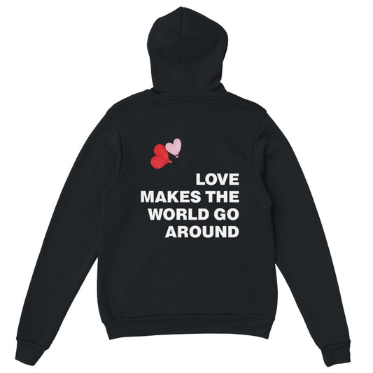 LOVE MAKES THE WORLD GO AROUND PRETO EP.2 | HOODIE