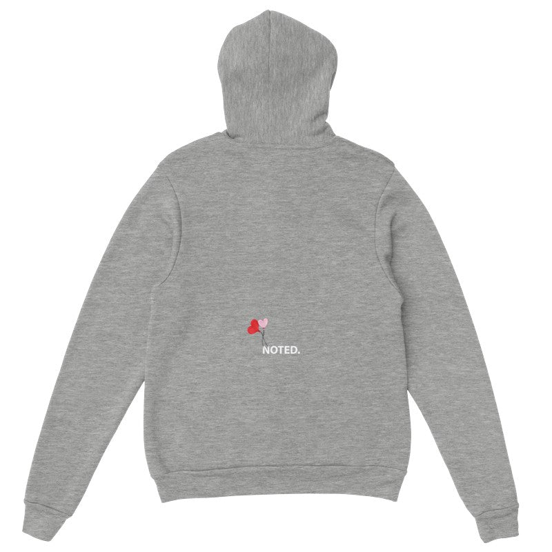 LOVE MAKES THE WORLD GO AROUND CINZENTO | HOODIE